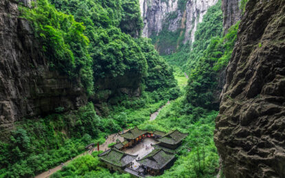 Wulong Three Natural Bridges Travel Itinerary Guide