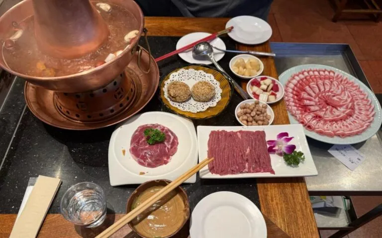 Instant-boiled Mutton