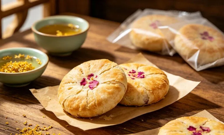 Rose Flower Pastries Rose Flower Pastries