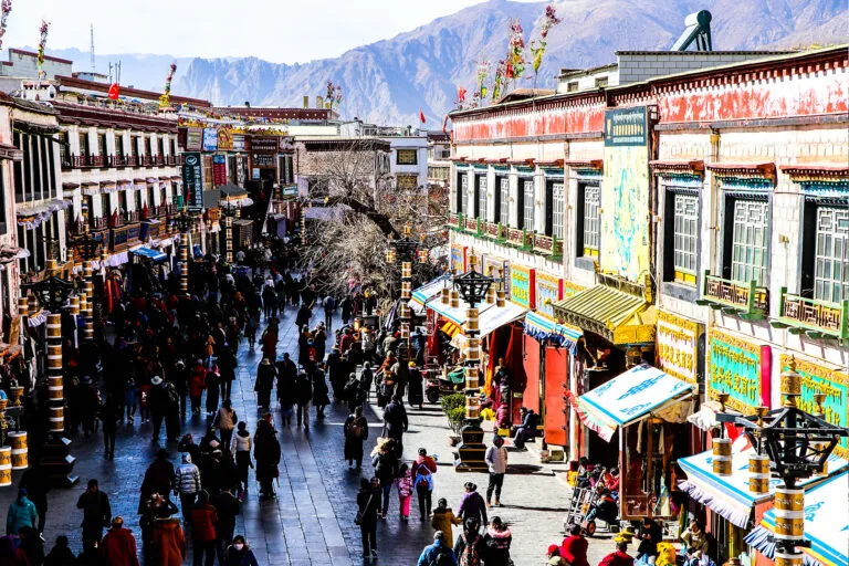 Barkhor Street Barkhor Street